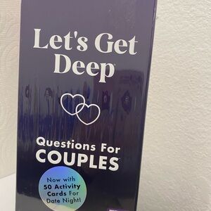 Let's Get Deep Card Game for Couples